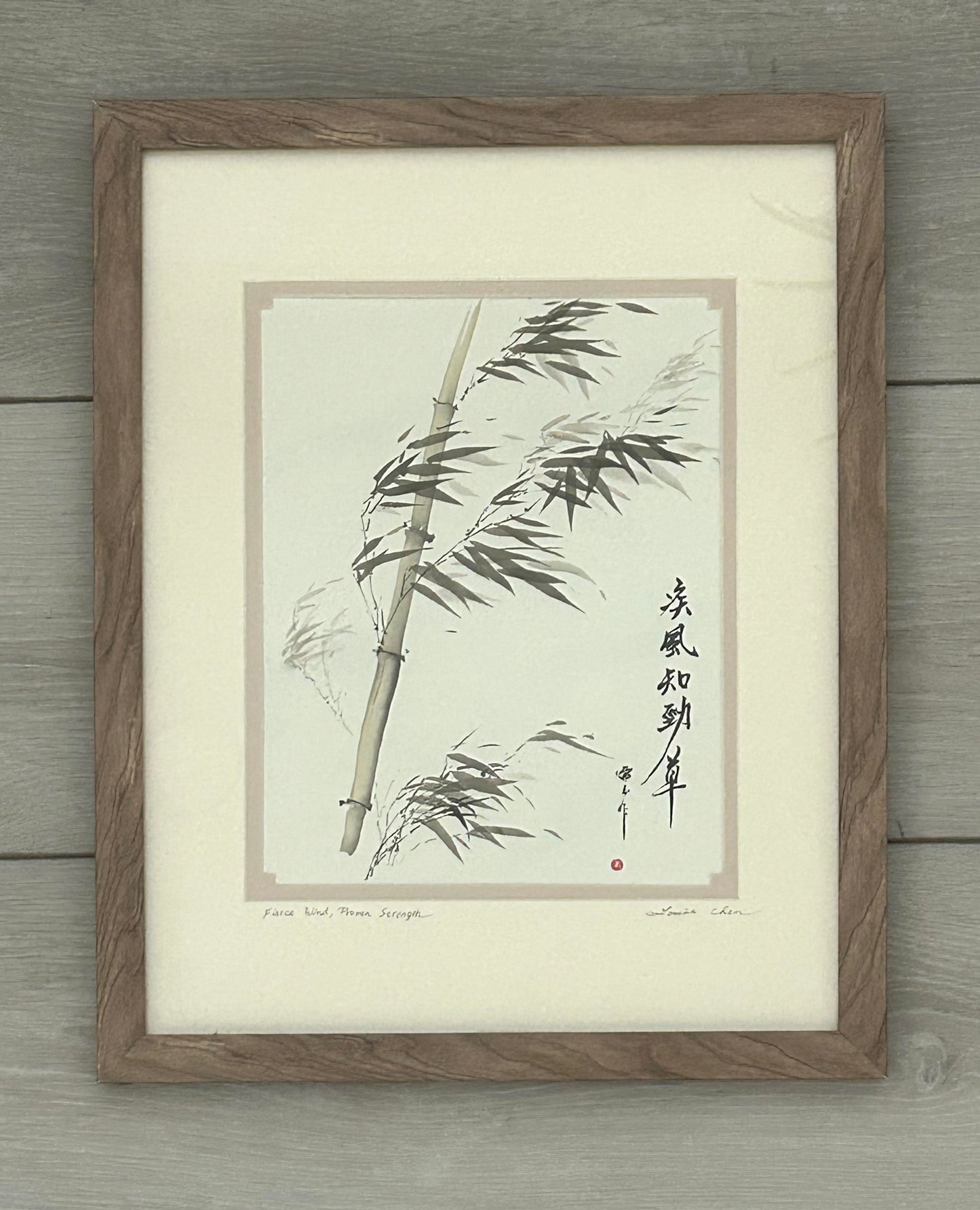Fierce Wind, Proven Strength