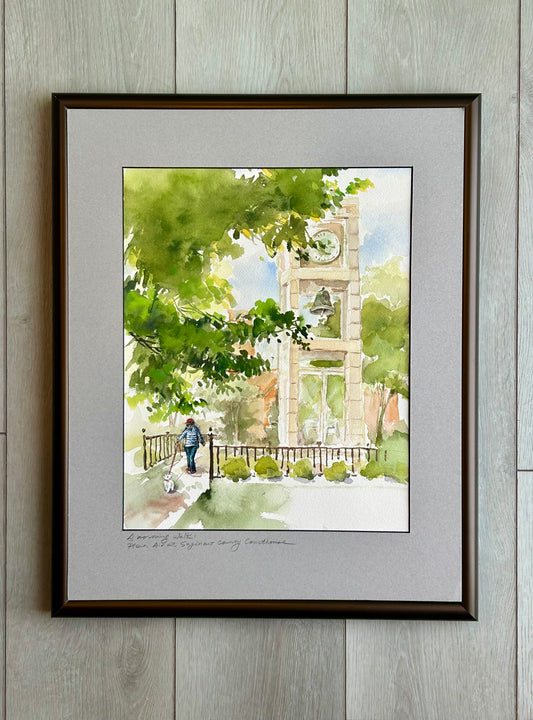 Plein Air by the Saginaw Courthouse